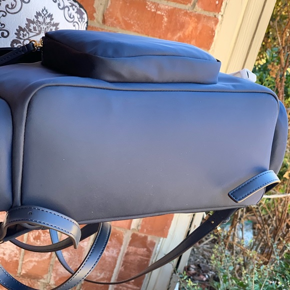 NWT Michael Kors Large Abbey Cargo Backpack Nylon - Picture 6 of 8